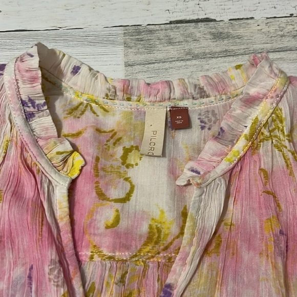 Anthropologie Pilcro The Tavi Blouse Size XS - Picture 6 of 10